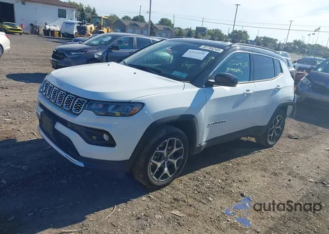 2025 Jeep Compass Limited 4X4 z USA, uszkodzony, nr VIN 3C4NJDCN5ST535638